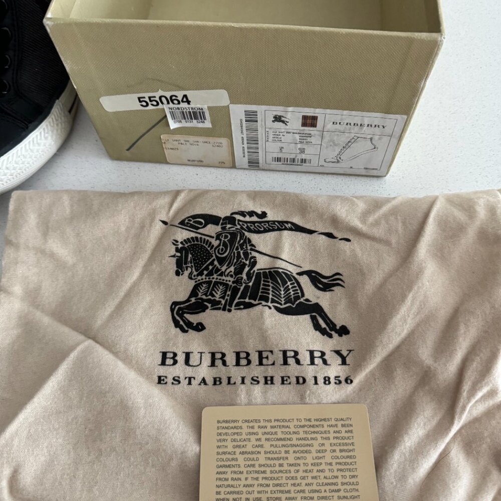 Burberry high top sneakers - Picture 5 of 7
